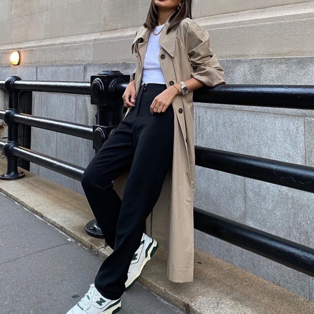 Oversized Frankie Shop Trench Coat